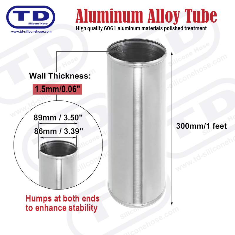Rura aluminiowa OD: 89 mm L: 300 mm